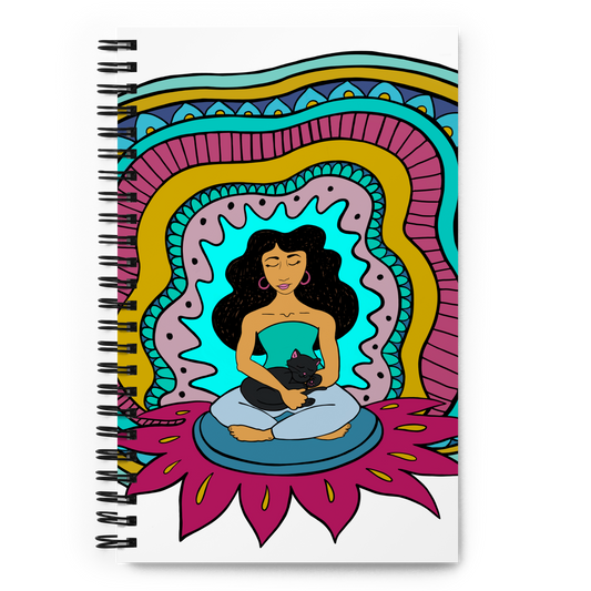 "Energy Flow" Spiral Notebook