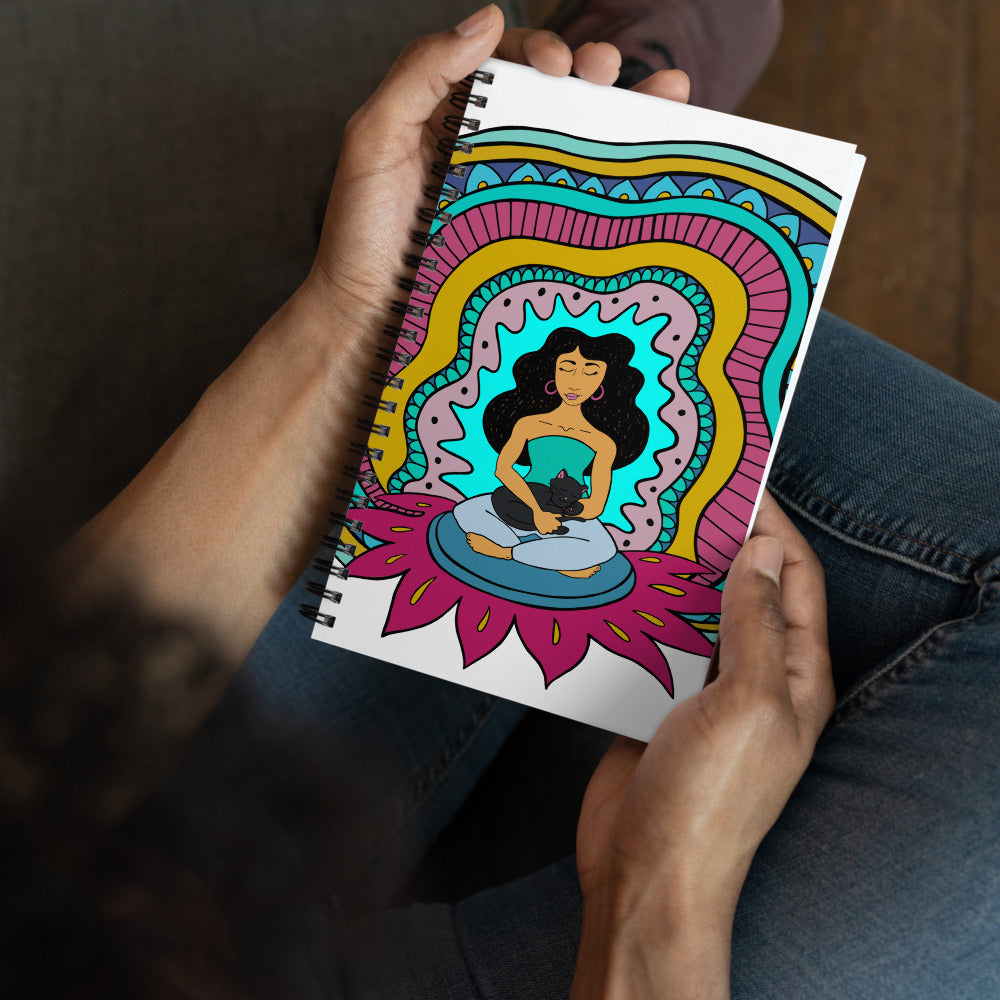 "Energy Flow" Spiral Notebook